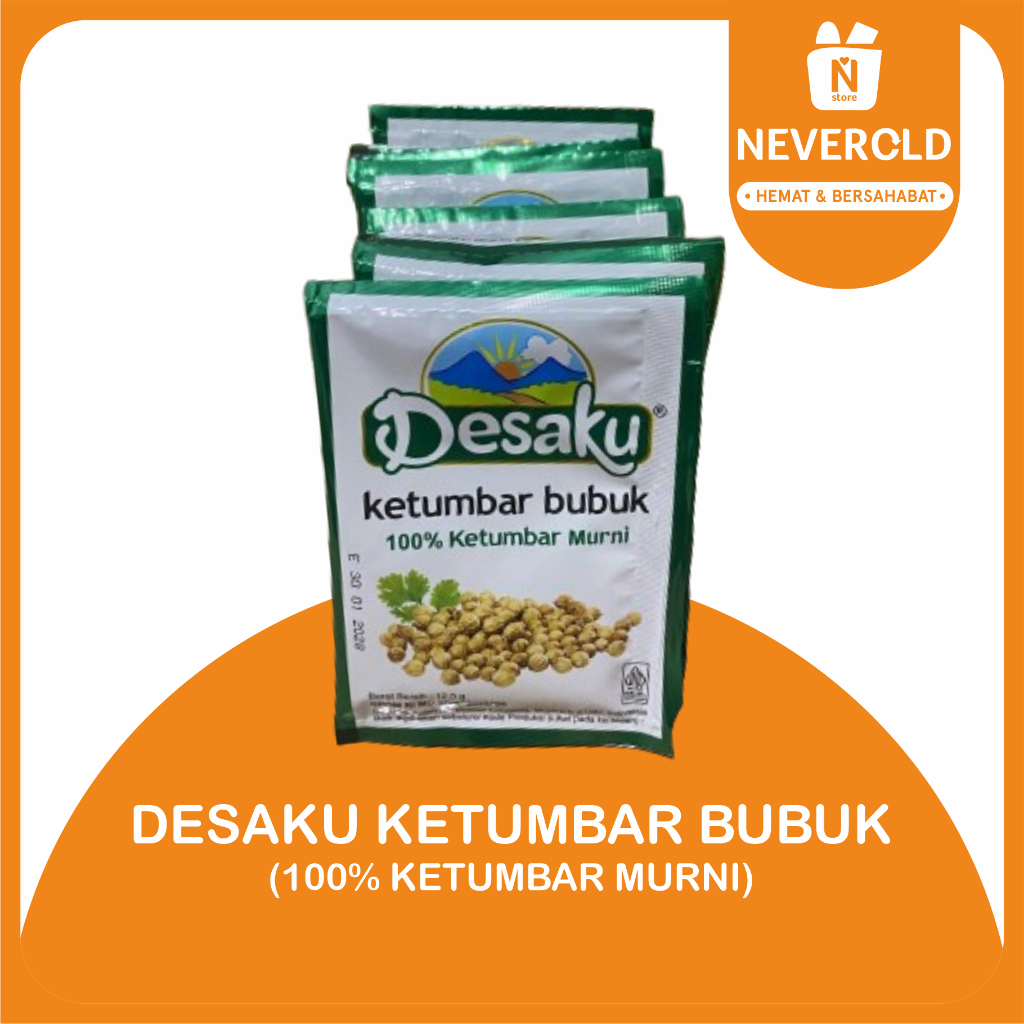 

DESAKU KETUMBAR BUBUK (100% ALAMI) @12.5gr