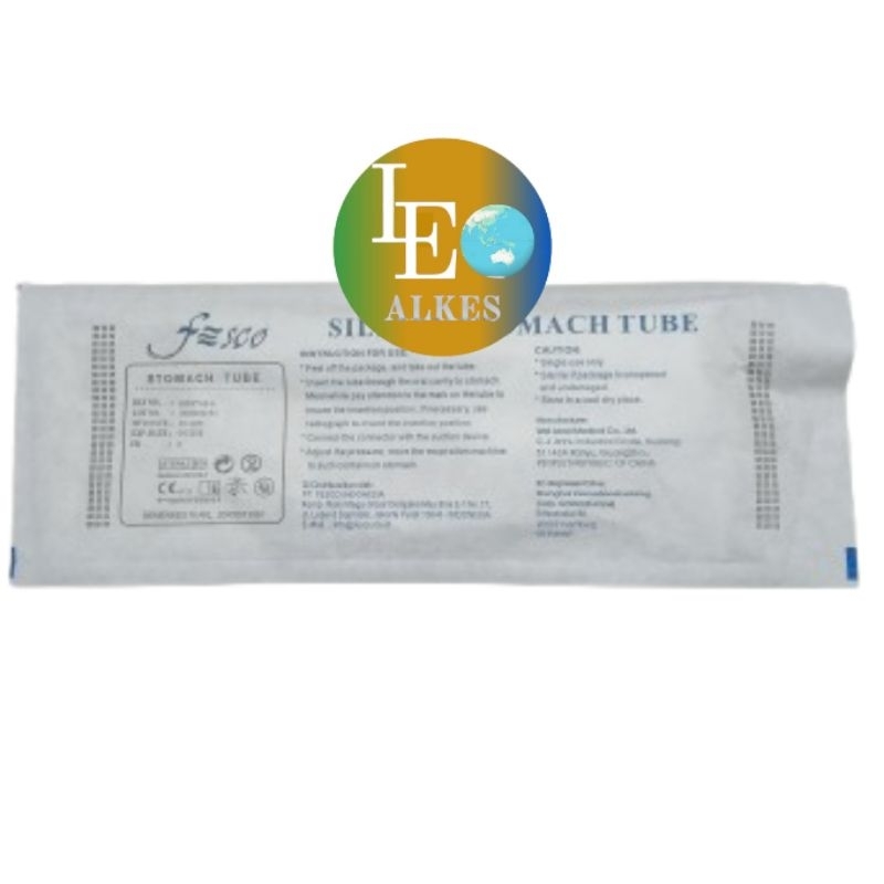 Fesco Silicon Stomach 16 8 10 12 14 18 NGT Silikon Anak Dewasa