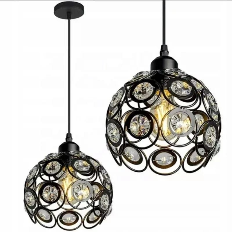 LAMPU GANTUNG KRISTAL MINIMALIS