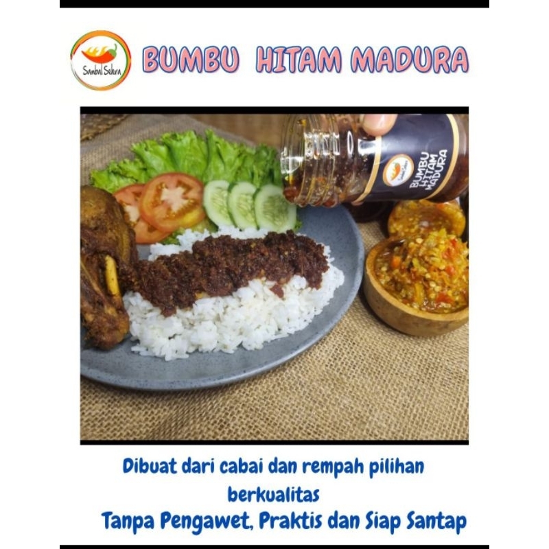 BUMBU HITAM MADURA / Bumbu Ireng Bebek Madura