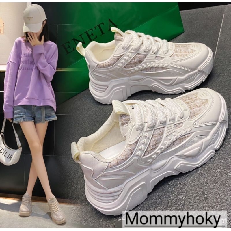 [Mommyhoky] sepatu Sneakers wanita import sepatu wanita korean style Sepatu anak remaja import