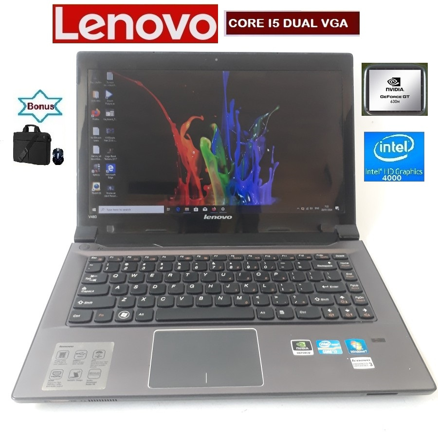 LAPTOP LENOVO CORE I5 SSD 256GB RAM 4GB
