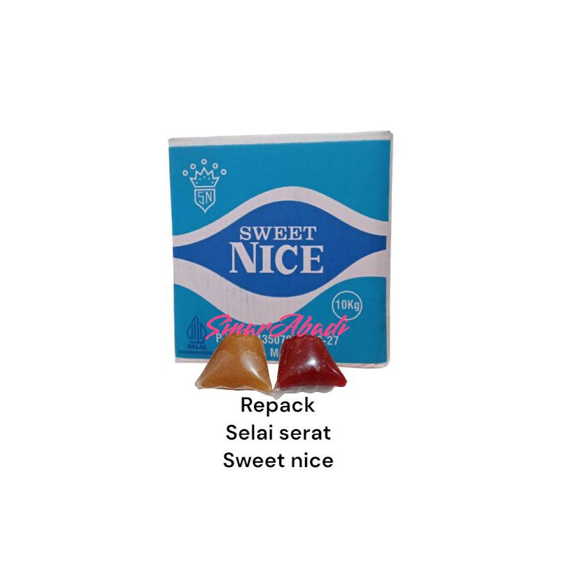 

Selai Sweet Nice Repack 250gr strobery dan nanas