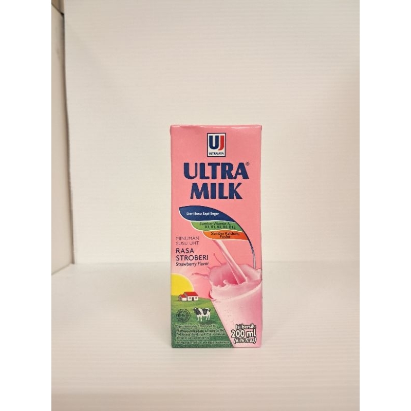 

Ultra Strawberry Milk 200ml