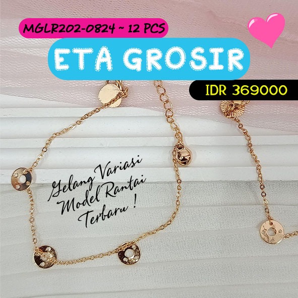 232 GROSIR Rantai Gelang Anak Xupiiing // ~ Gelang Anak Model Baru Emas // Titanium/Anti Luntur // G