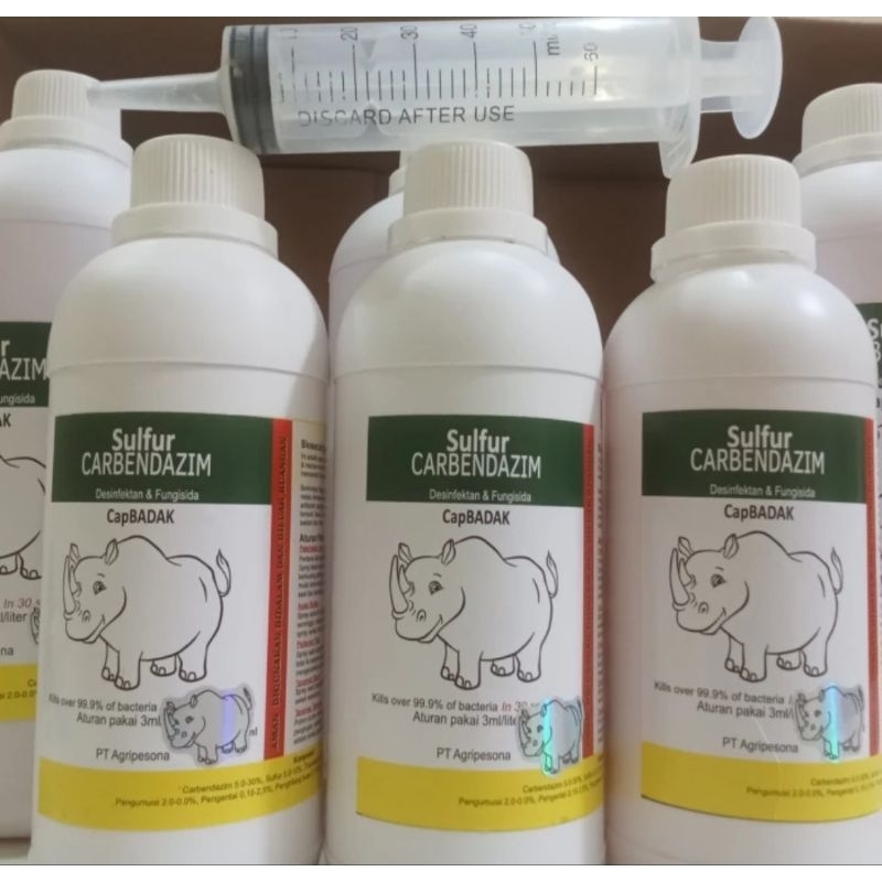 Desinfektan dan fungisida Cap Badak 1 Liter Original