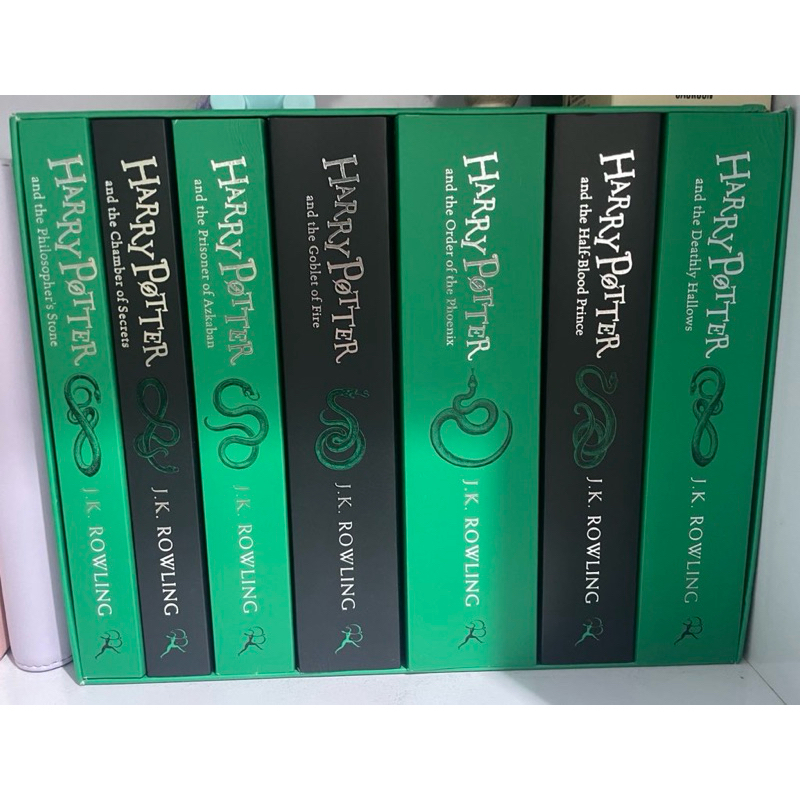 Harry Potter Full book collection | Slytherin edition