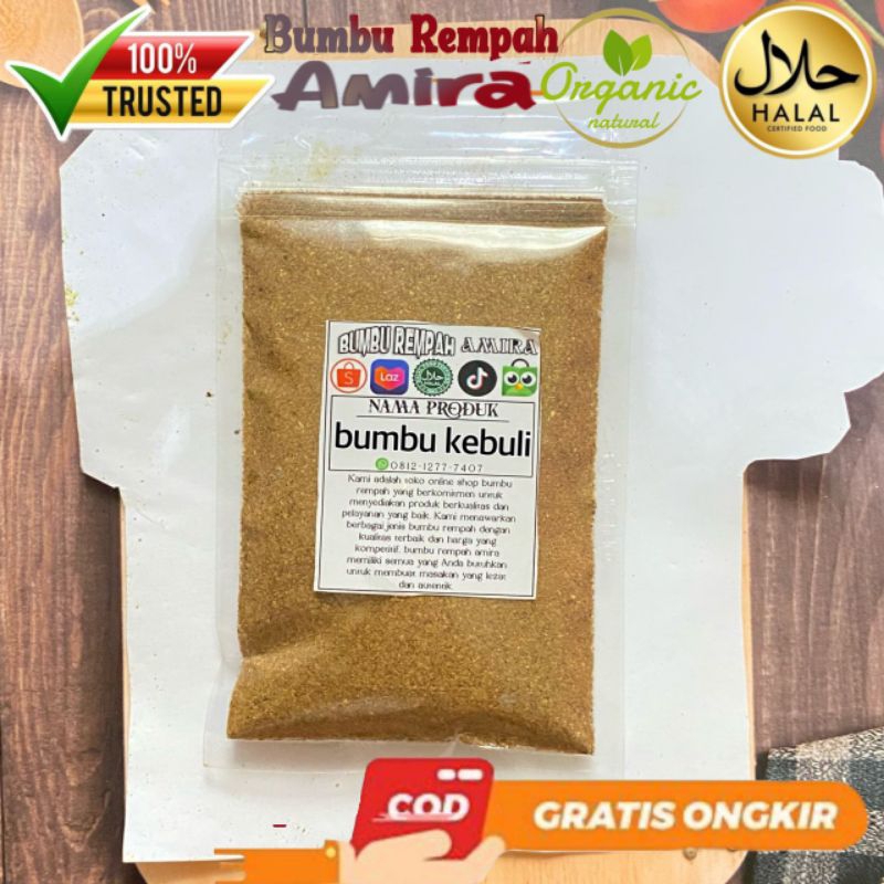 

bumbu ORIGINAL kebuli/briyani/Mandhi/khabsah/Bukhori untuk 5kg beras
