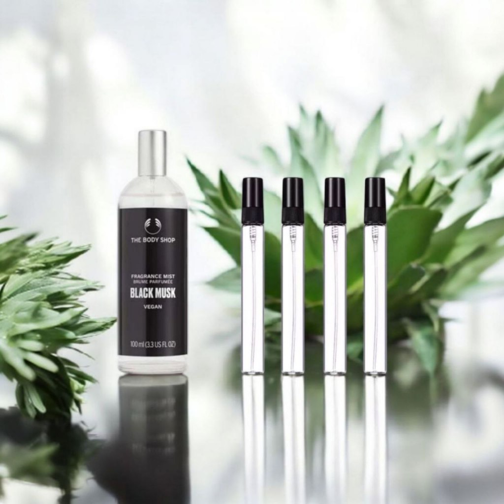 BLACK MUSK TBS BODY SHOP VIAL SHARE IN BOTTLE 10ML 20 ML 30 ML ORIGINAL