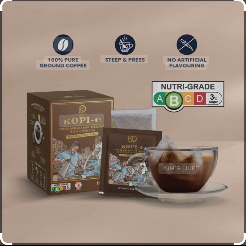 

Kim’s Duet singapore steep coffee