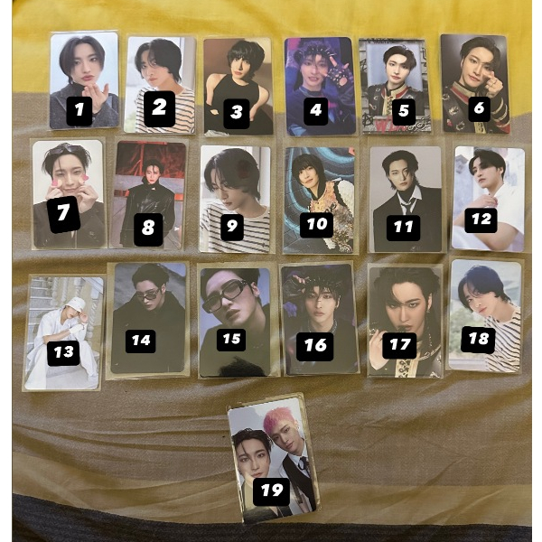 Photocard Seonghwa Ateez Official