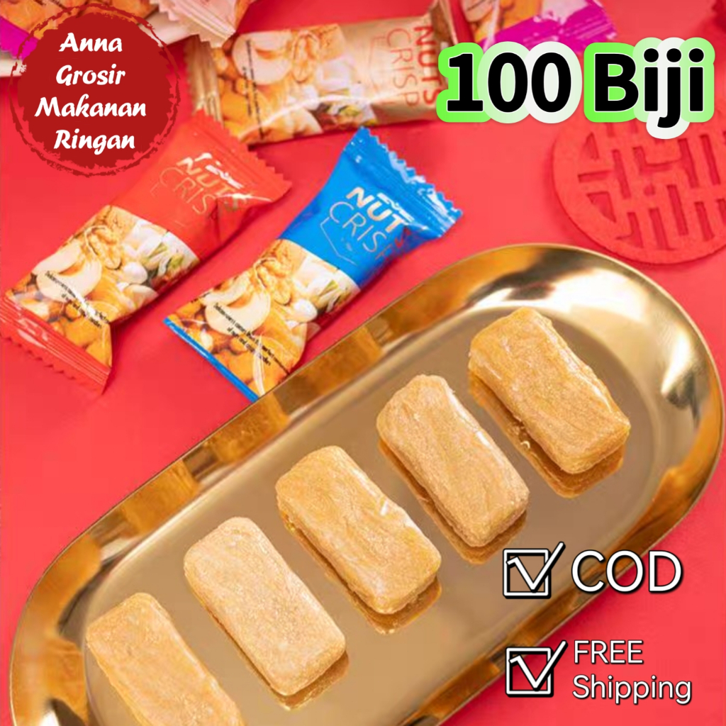 

【Halal】 【Grosir】 【Guo Ren Su】 Permen impor, permen kacang, permen kacang bergizi dan lezat, permen kacang renyah Makanan yang cocok untuk segala usia