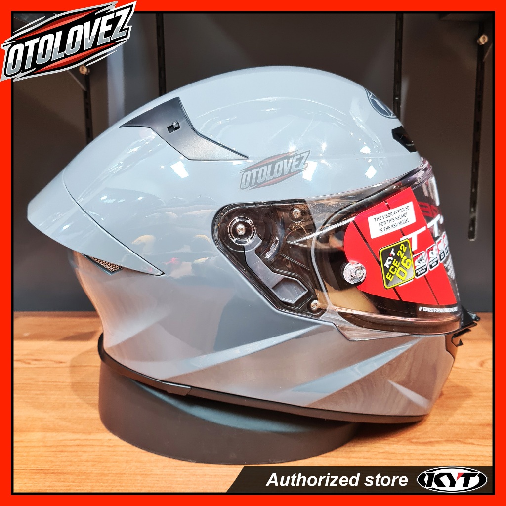 HELM KYT TT REVO SOLID GREY (EQRS)
