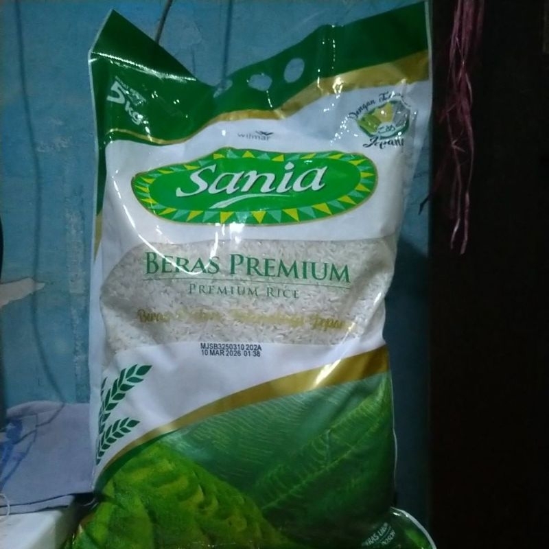 

beras Sania 5Kg