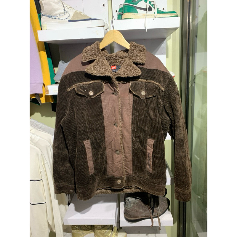 Lee Work Jacket Sherpa dalam (Second)