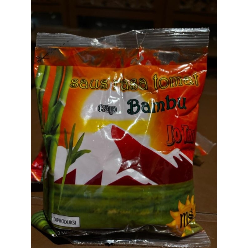 

Saos rasa tomat cap Bambu spesial Jotan 500gr