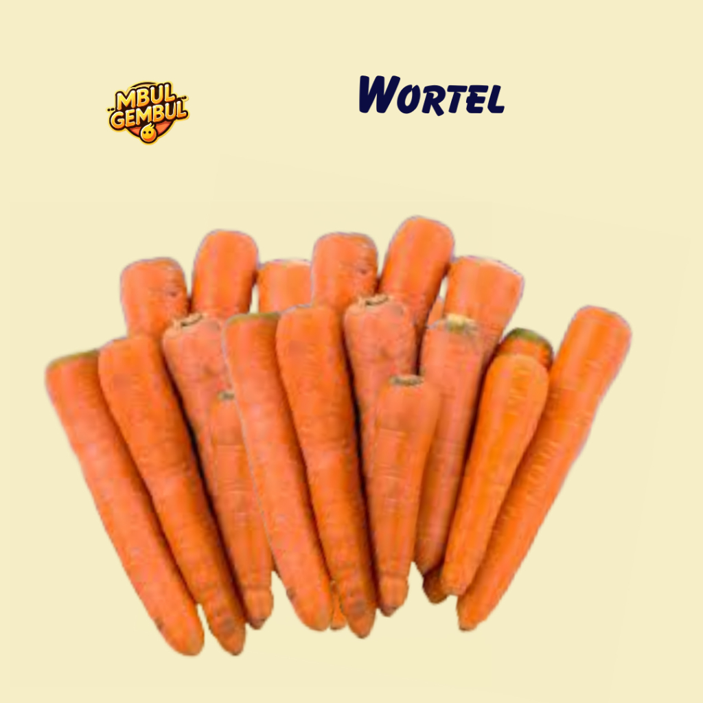 

Wortel Segar Pilihan – 250gr / 500gr / 1000gr – Sayuran Sehat Kaya Vitamin A