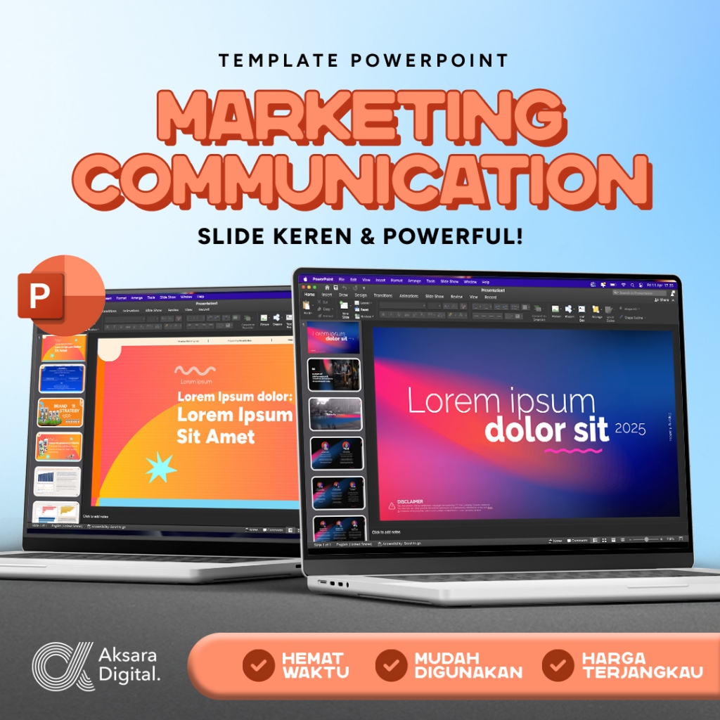 [READY] Template PPT Marketing Communication – Slide Keren & Powerful!
