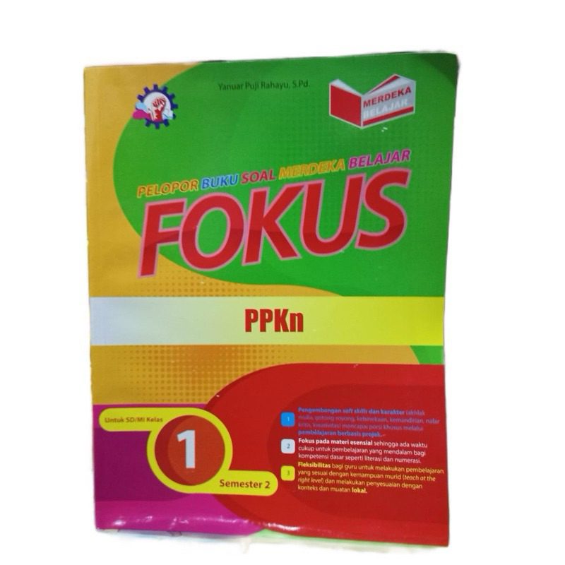 focus ppkn untuk sd/mi kelas 1 (kurikulum merdeka) semester 2