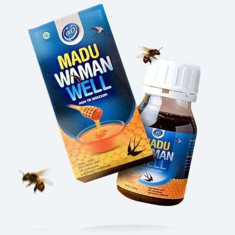 MADU WAMANWELL WAMAN WELL Madu Herbal Atasi Amandel Masalah Pencernaan Batuk Demam Antioksidan