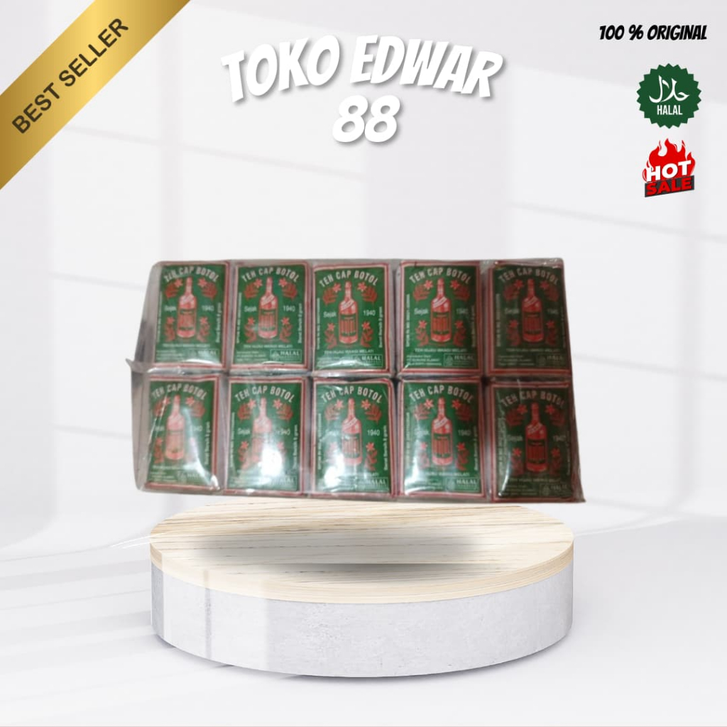

TEH CAP BOTOL 1 PAK ISI 5 KOTAK