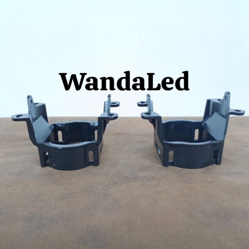 DUDUKAN FOGLAMP HONDA UNIVERSAL BRECKET FOGLAMP BILED HONDA 3 INCH UNIVERSAL BAUT ATUR KETINGGIAN