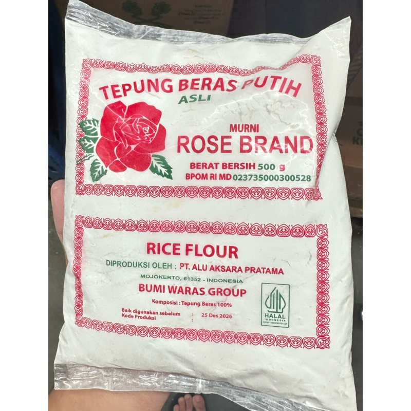 

Rose Brand Tepung Beras dan Tepung Ketan 500gr