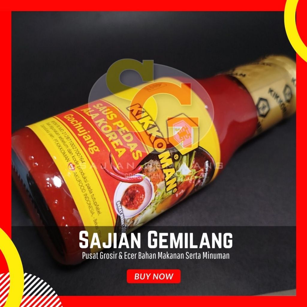 

Kikkoman Saus Pedas Gochujang - Grosir Sajian Gemilang