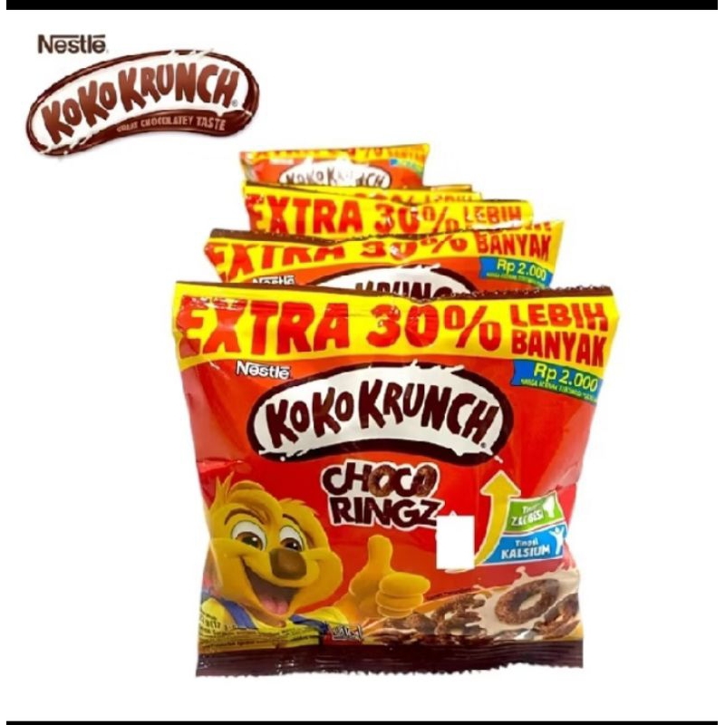 

Koko krunch choco ringz 1 renceng isi 10 pcs