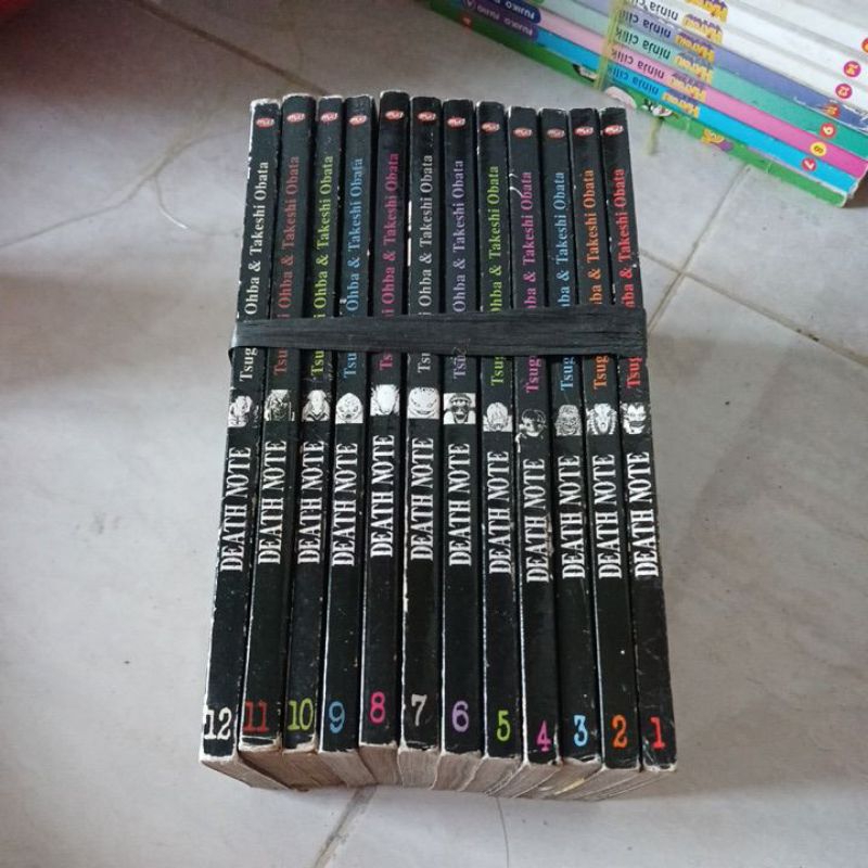 KOMIK DEATH NOTE 1-12.