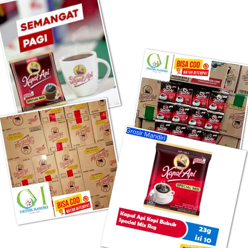 

Kopi Kapal Api Mix 23gr (1 Karton - 12 Renceng)