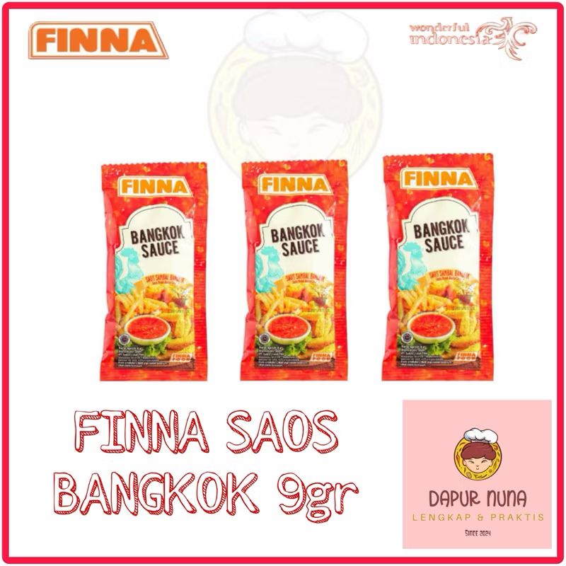 

Saos Bangkok FINNA Saos Dimsum Gac*an 9gr 50 pcs