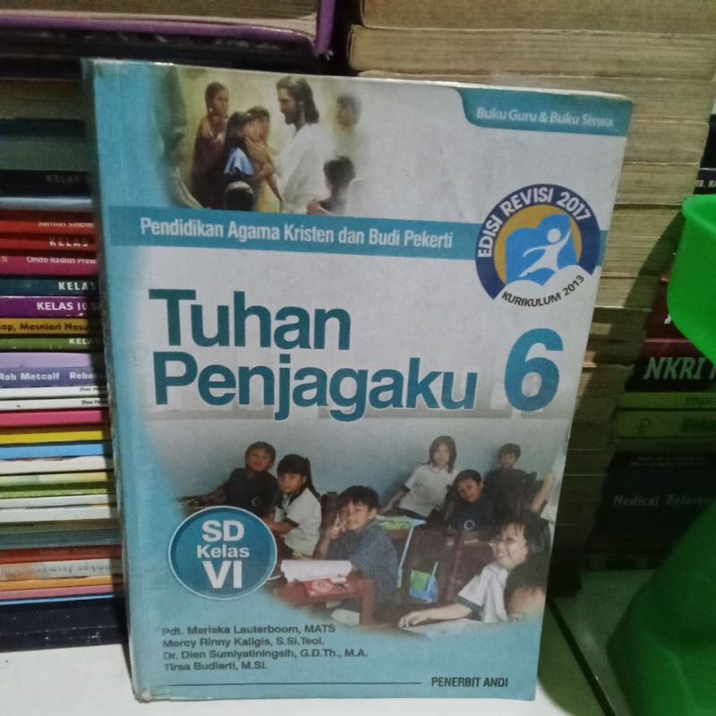 buku agama kristen dan budi pekerti kelas 6