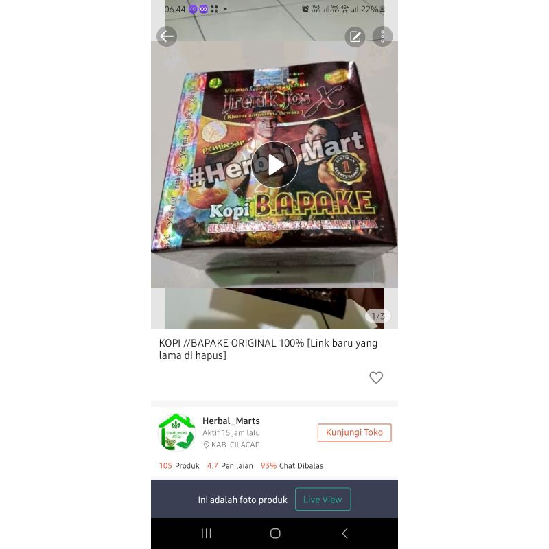 

Kopi||Jos||B4p4ke||Original