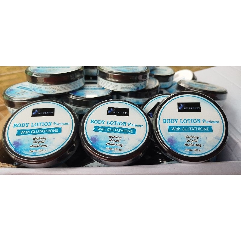 Rv Beauty bodylotion platinum with glutathione