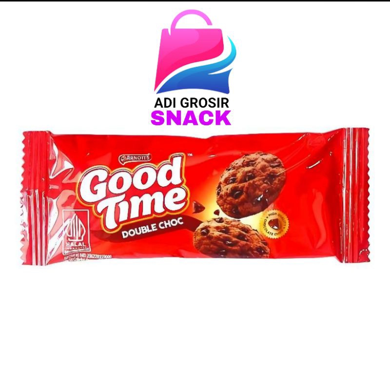 

GOOD TIME Cookies Double Chocolate 1 Box isi 12 pcs