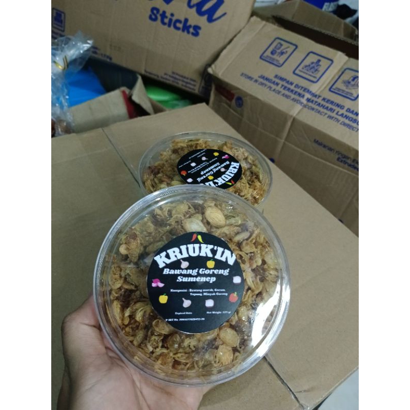 

Bawang Goreng Sumenep Kriuk 125 Gr