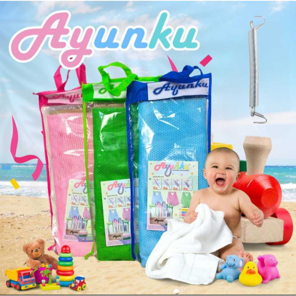 Ayunan Bayi Set PER 1 (Jumbo) AYUNKU - 1 Paket Perlengkapan Bayi