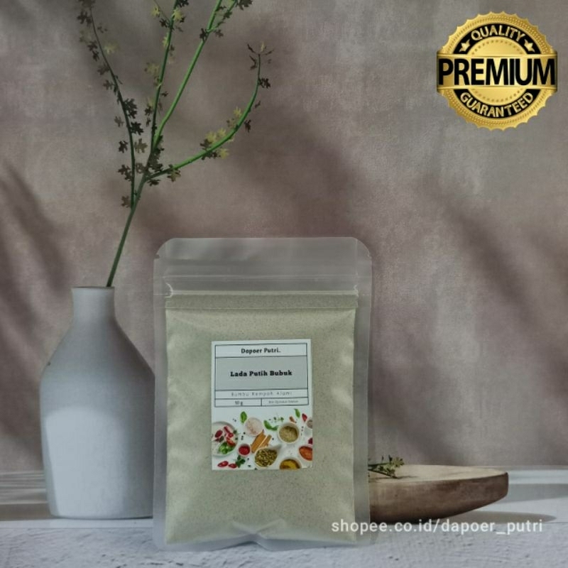 

Dapoer Putri Lada Putih Bubuk (50g)