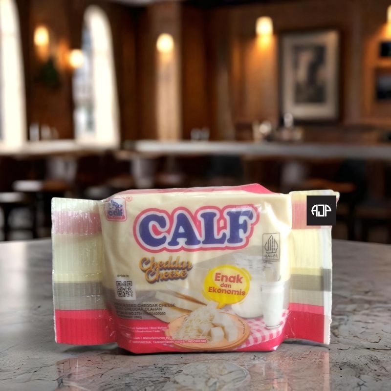 

Keju CALF Cheddar 200 gr