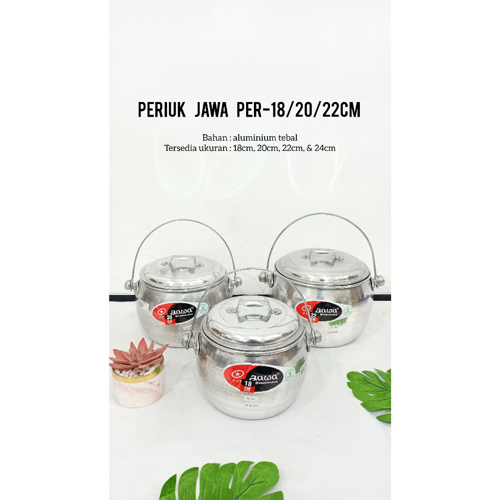 PERIUK JAWA ALUMINIUM