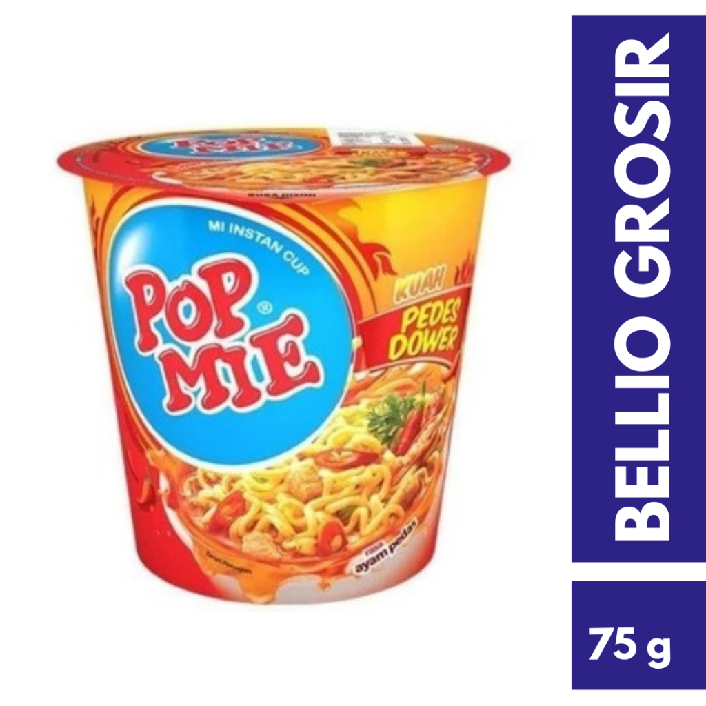 

POP MIE KUAH DOWER RASA AYAM PEDAS 75G