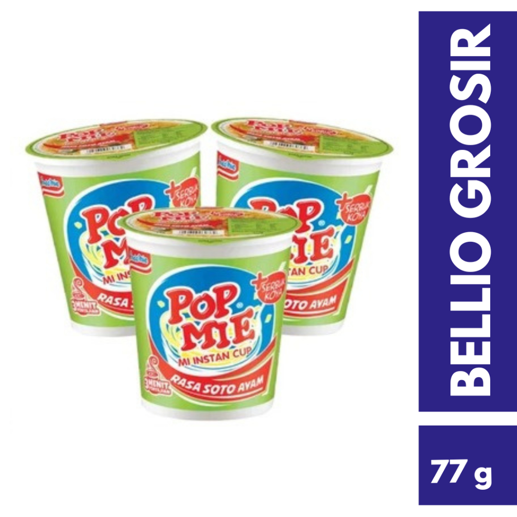 

Pop Mie Kuah Rasa Soto Ayam Jumbo 77gr