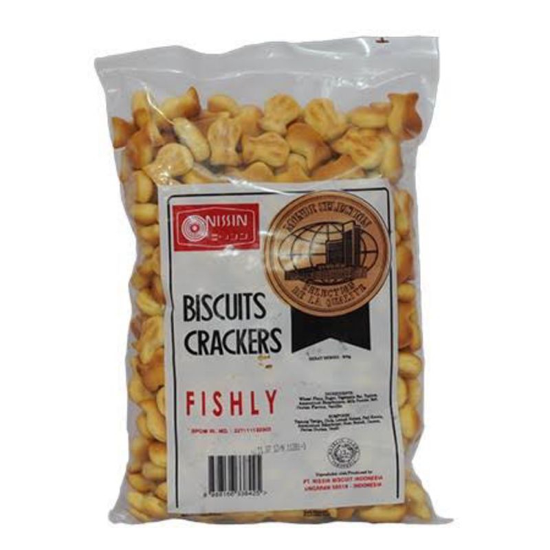

Nissin Biscuits Crackers Fishly 300 g