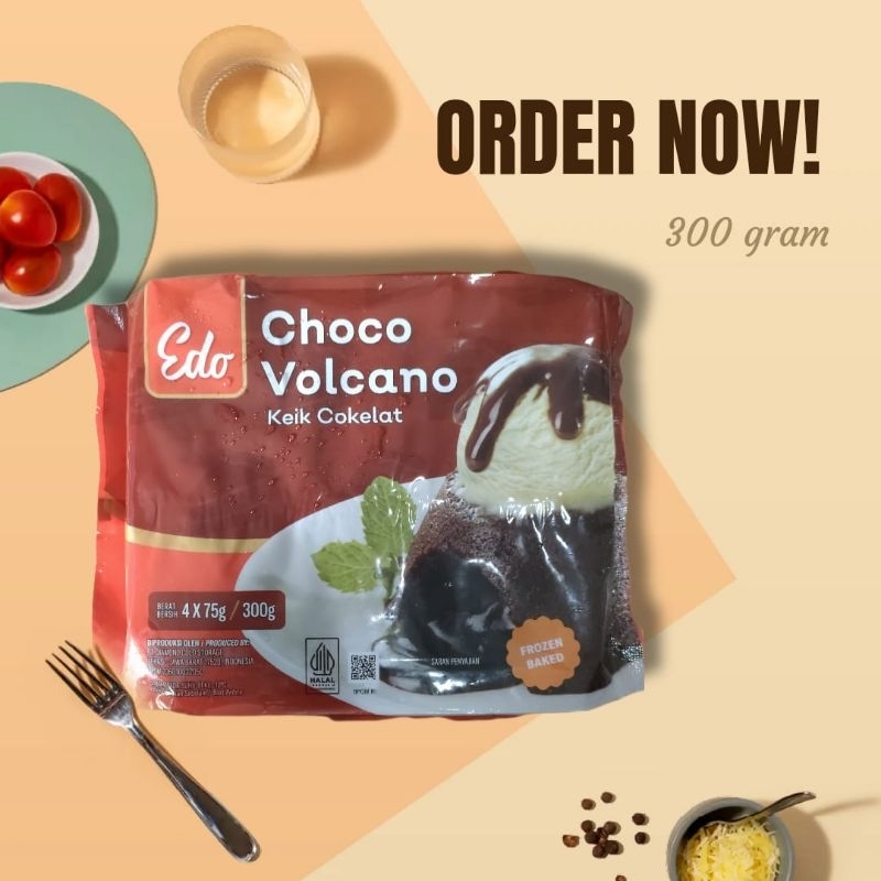 

EDO CHOCO VOLCANO 300GR