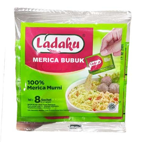 

Ladaku Merica Bubuk 1 Gram Spices Powder isi 8