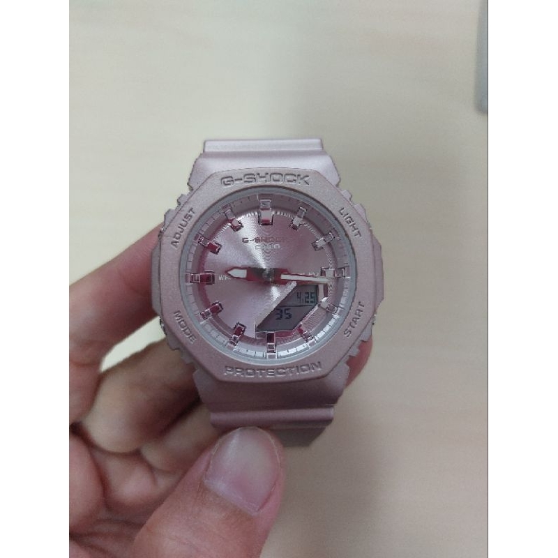Preloved Jam Tangan Casio G-Shock GMA-P2100ST-4ADR Pink Second Bekas