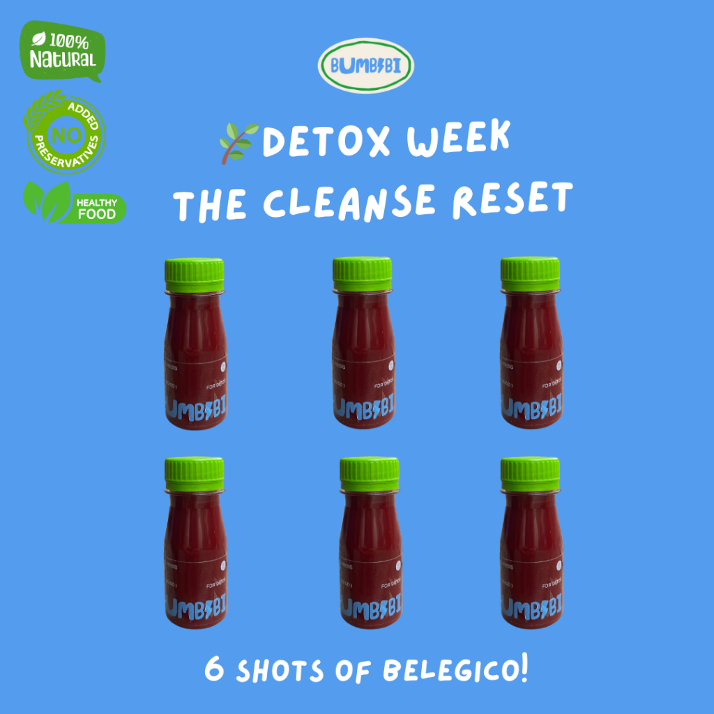 

Cold Press Shot Detox | Segar & Sehat" Belagico (60ml x 6)