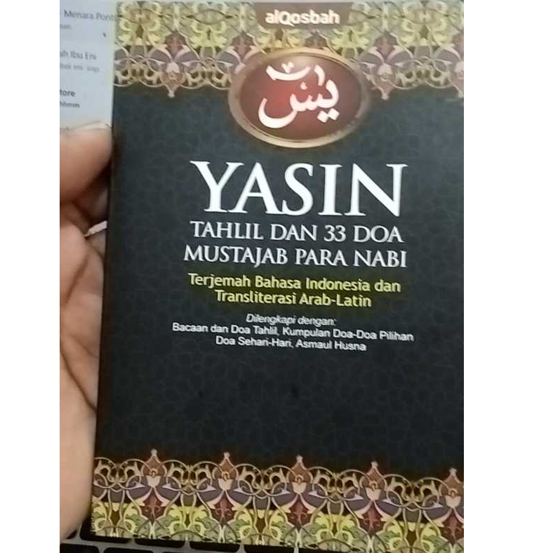 Buku Yasin Tahlil Terjemah Ukuran Saku / Yasin tahlil / Buku Yasin
