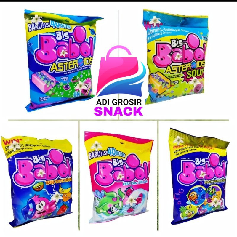 

Big Babol Permen Karet Aneka rasa kemasan sak